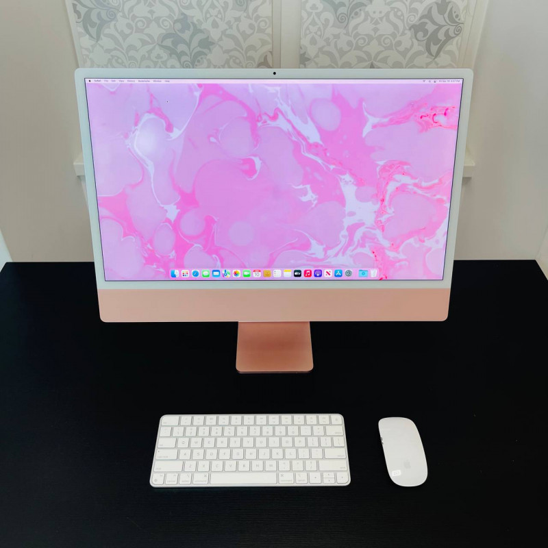 Моноблок Apple iMac 24 M1 Pink 2021 (MGPK3) 8GPU/8CPU 8/256 Моноблок Apple iMac 24 M1 Pink 2021 (MGPK3) 8GPU/8CPU 8/256