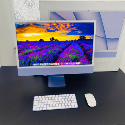 Apple iMac 24 M1 Blue 2021 (MGPK3) (повний комплект)